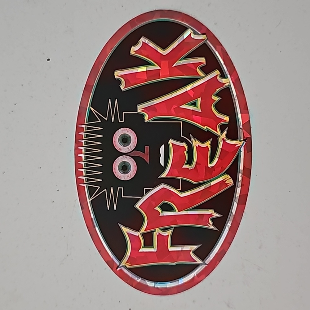 10/$25 vintage 90s y2k freak sticker